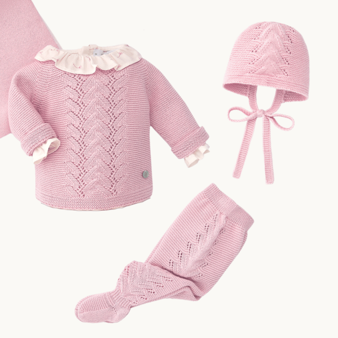 pink baby set